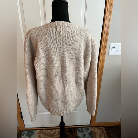 Women’s Vintage Dean’s of Scotland 100% wool Shetland crew sweater. Size large - Picture 3 of 12